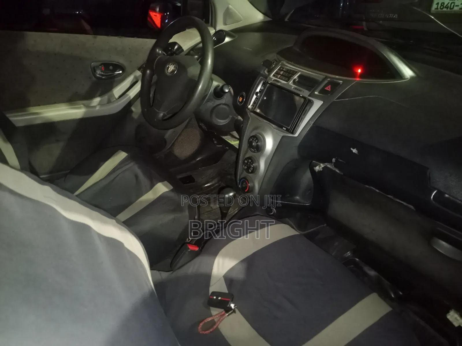 Toyota Vitz 2008 Gray