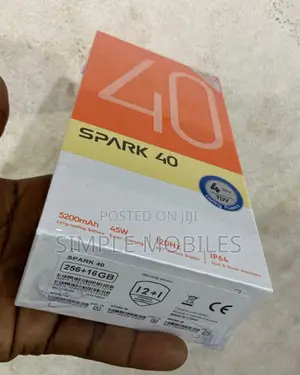 New Tecno Spark 40 256 GB Gold