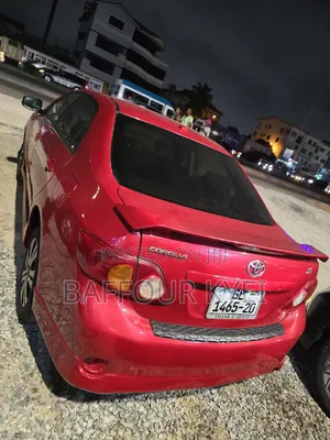 Toyota Corolla 2011 Red