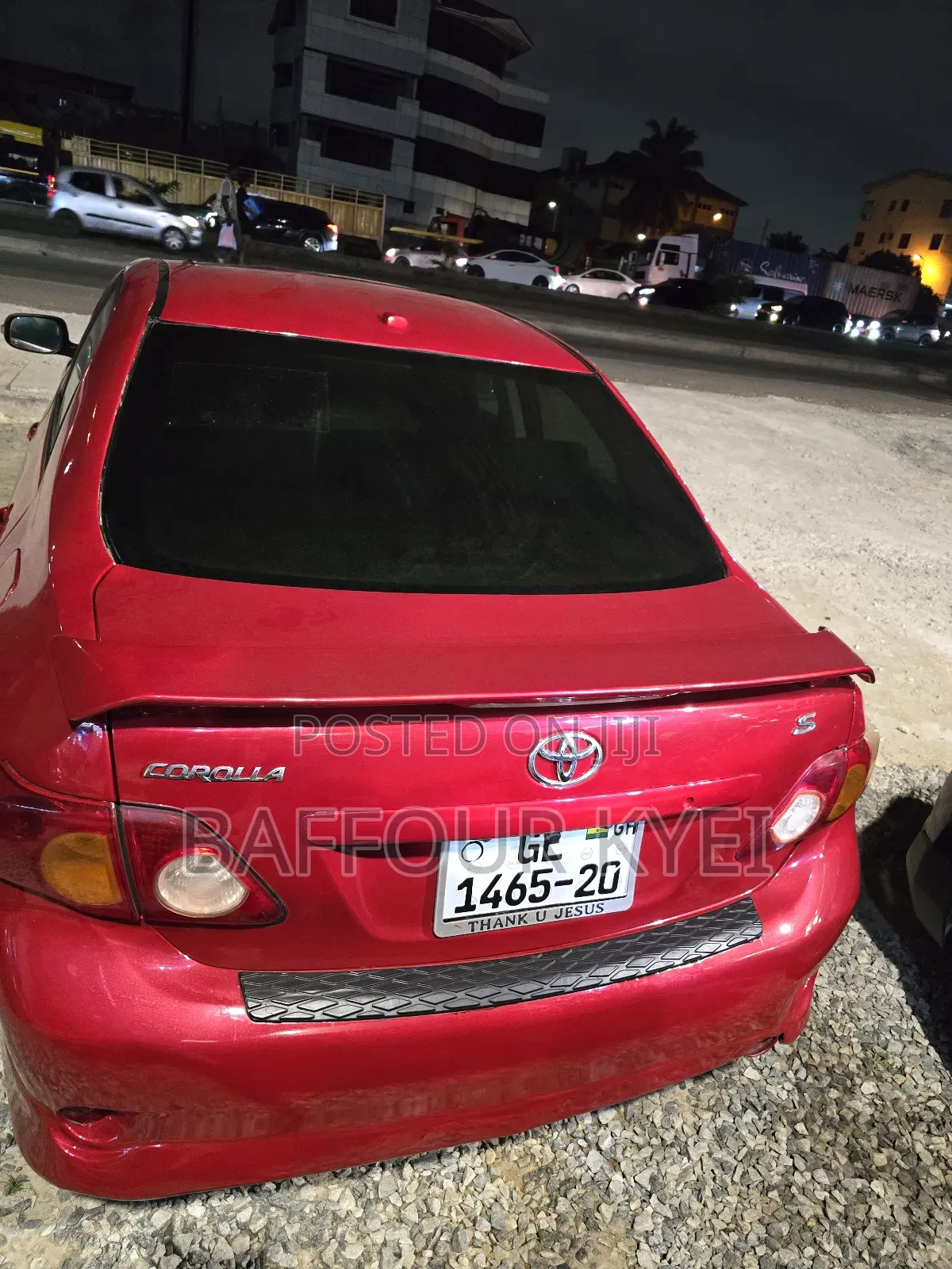 Toyota Corolla 2011 Red