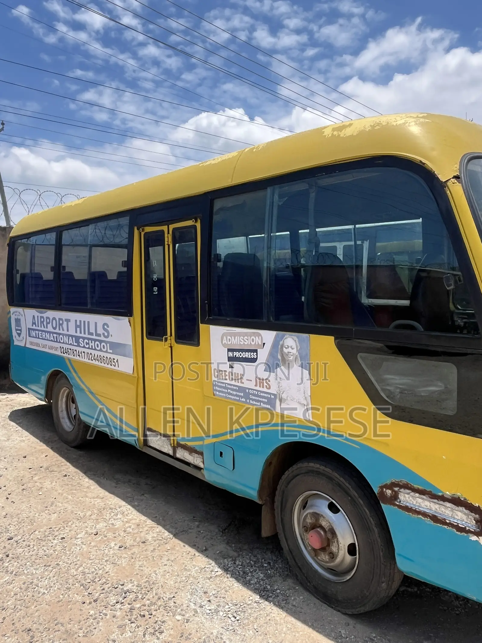 Hyundai County 2007 Yellow