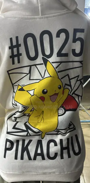 Pikachu Sweat Top Size 18 ( Meduim)