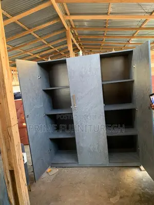 Laminated Wood 3 in 1 Wardrobe