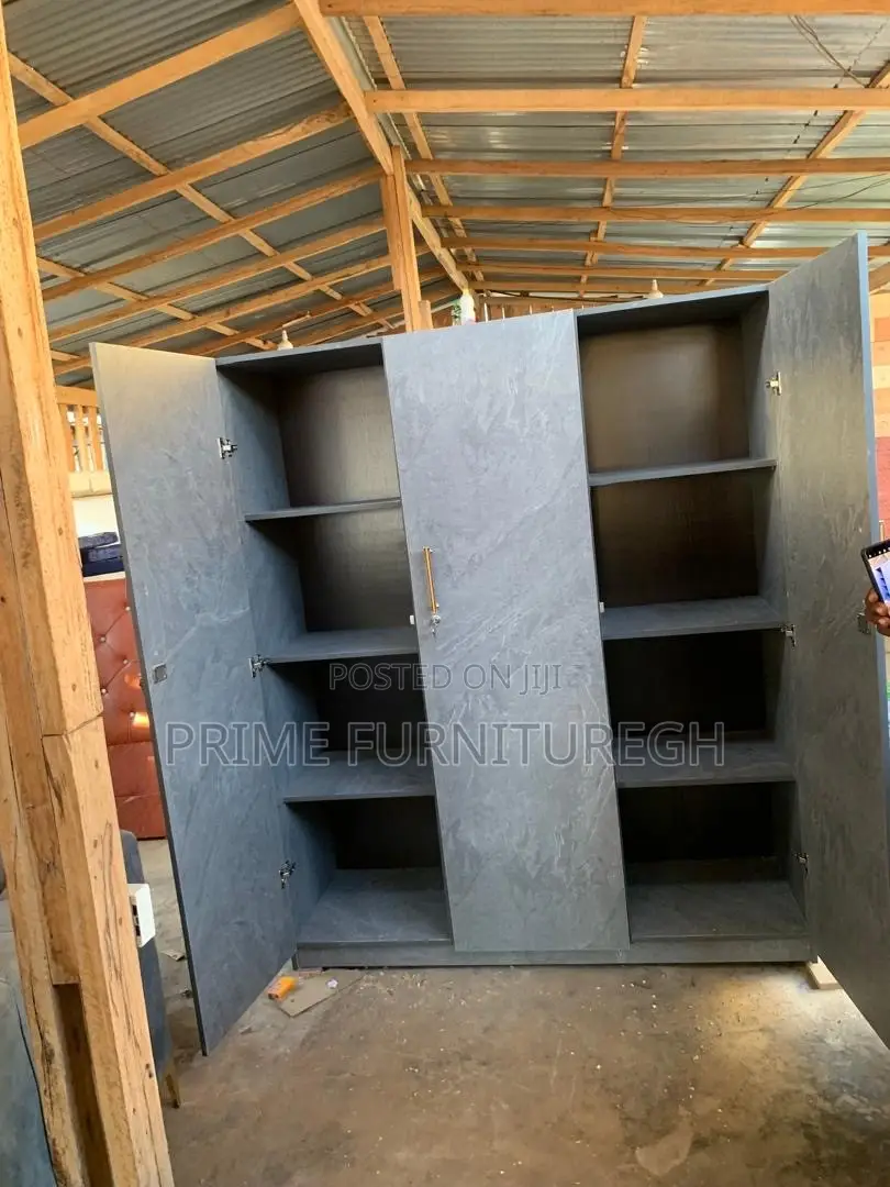 Laminated Wood 3 in 1 Wardrobe