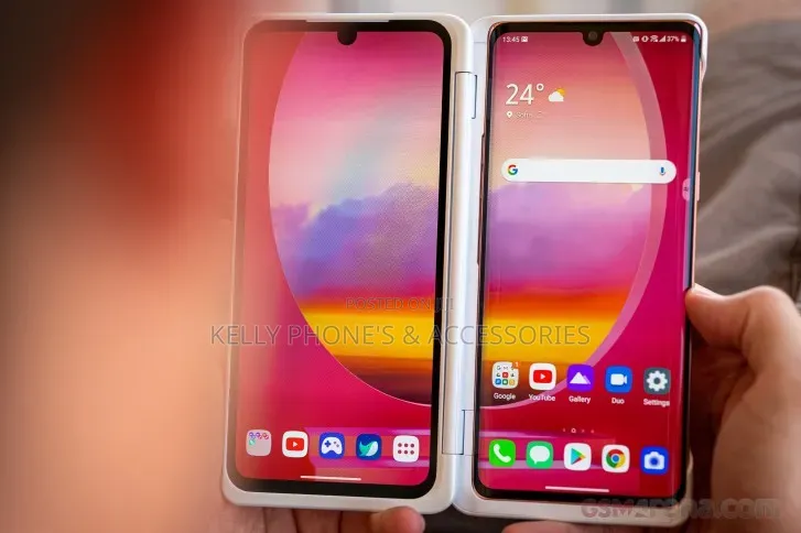 New LG Velvet 128 GB Black