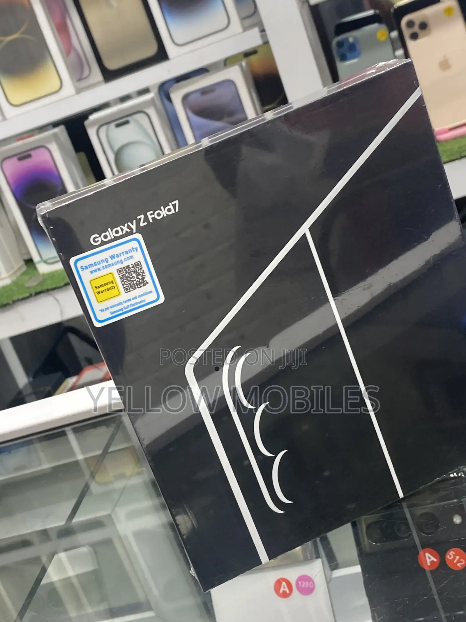 New Samsung Galaxy Z Fold7 1 TB Black
