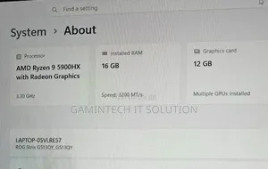 Laptop Asus ROG Strix G15 16GB AMD Ryzen 9 SSD 512GB