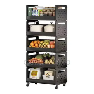 5- Tier Multi Purpose Mobile Storage Rack