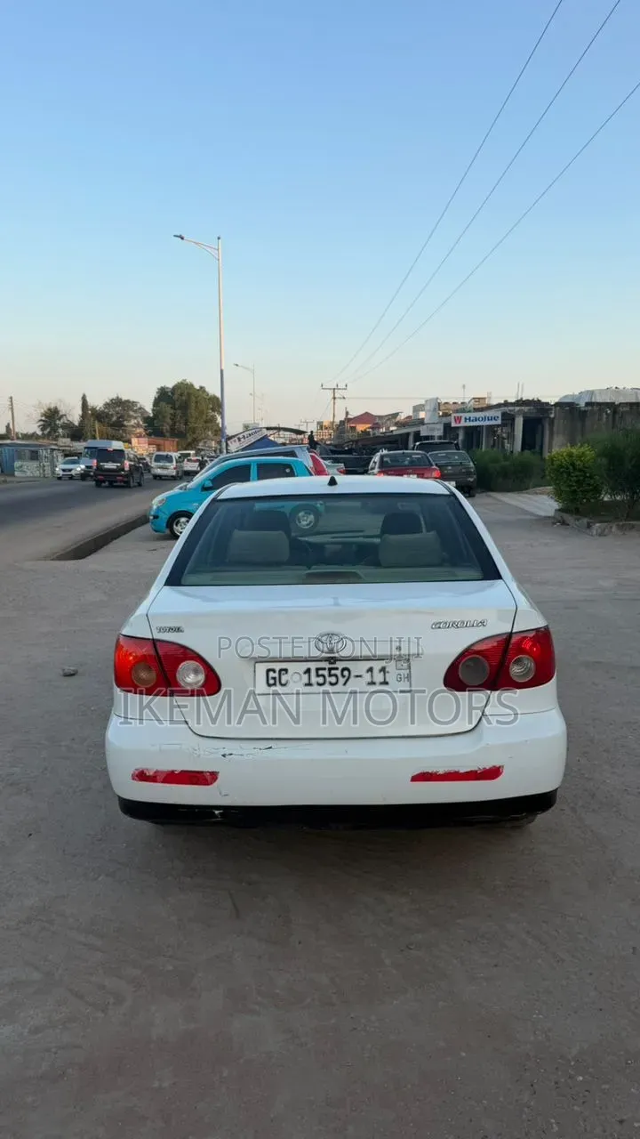 Toyota Corolla LE 2006 White