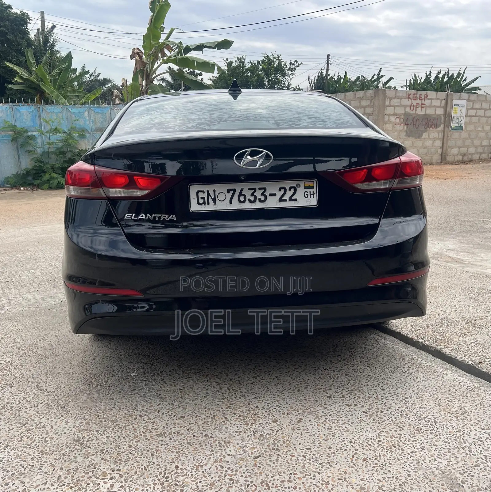 Hyundai Elantra 2018 Black