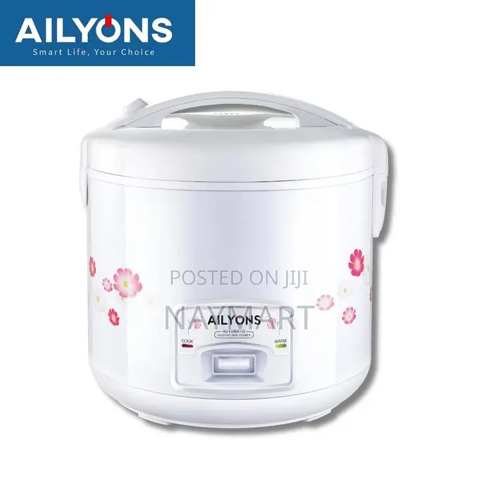 AILYONS RCX-18B01 Deluxe 1.8L Electric Rice Cooker 3 in 1 - White