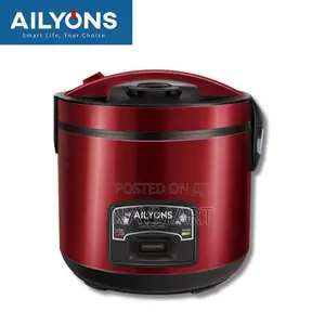 AILYONS RCX-22B02 3 in 1 Electric Deluxe Rice Cooker - 2.2L - Red