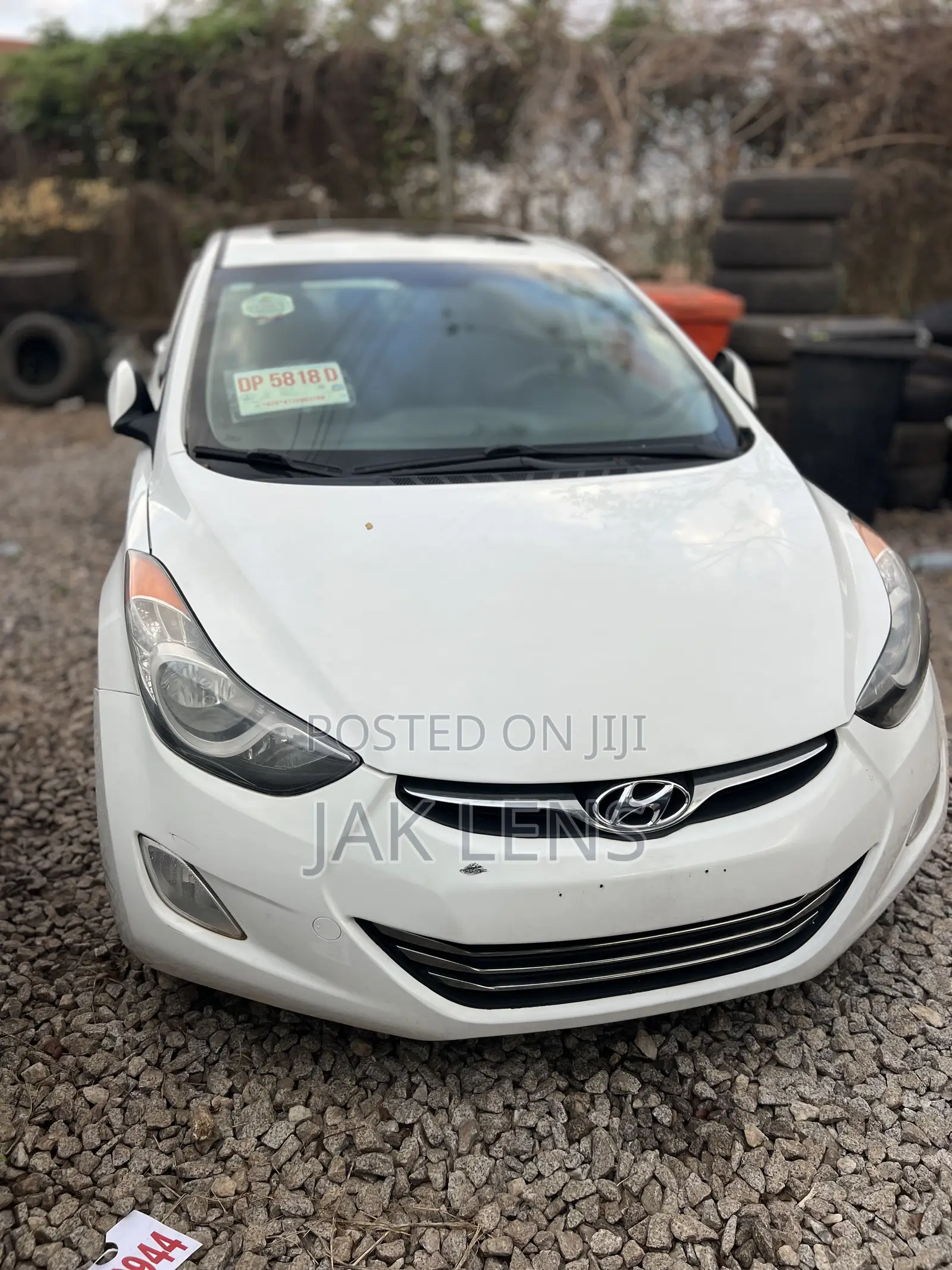 Hyundai Elantra Limited Sedan FWD (1.8L 4cyl 6A) 2013 White