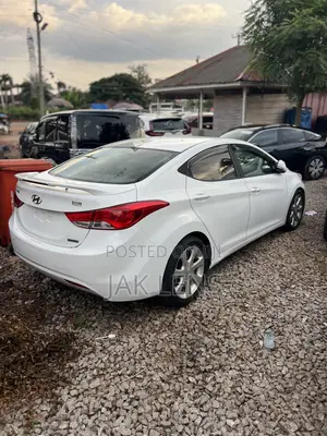 Hyundai Elantra Limited Sedan FWD (1.8L 4cyl 6A) 2013 White