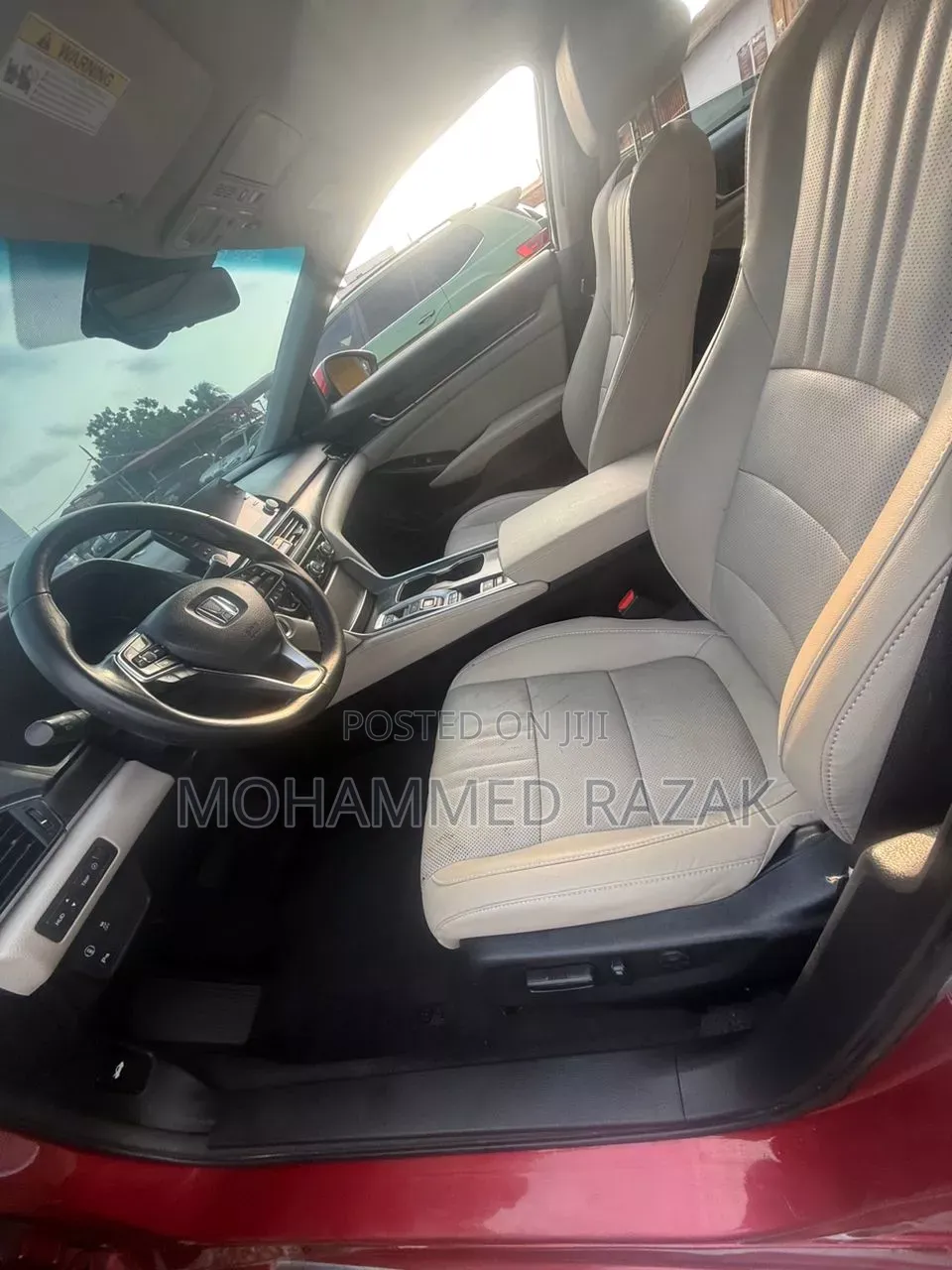 Honda Accord 2022 Red