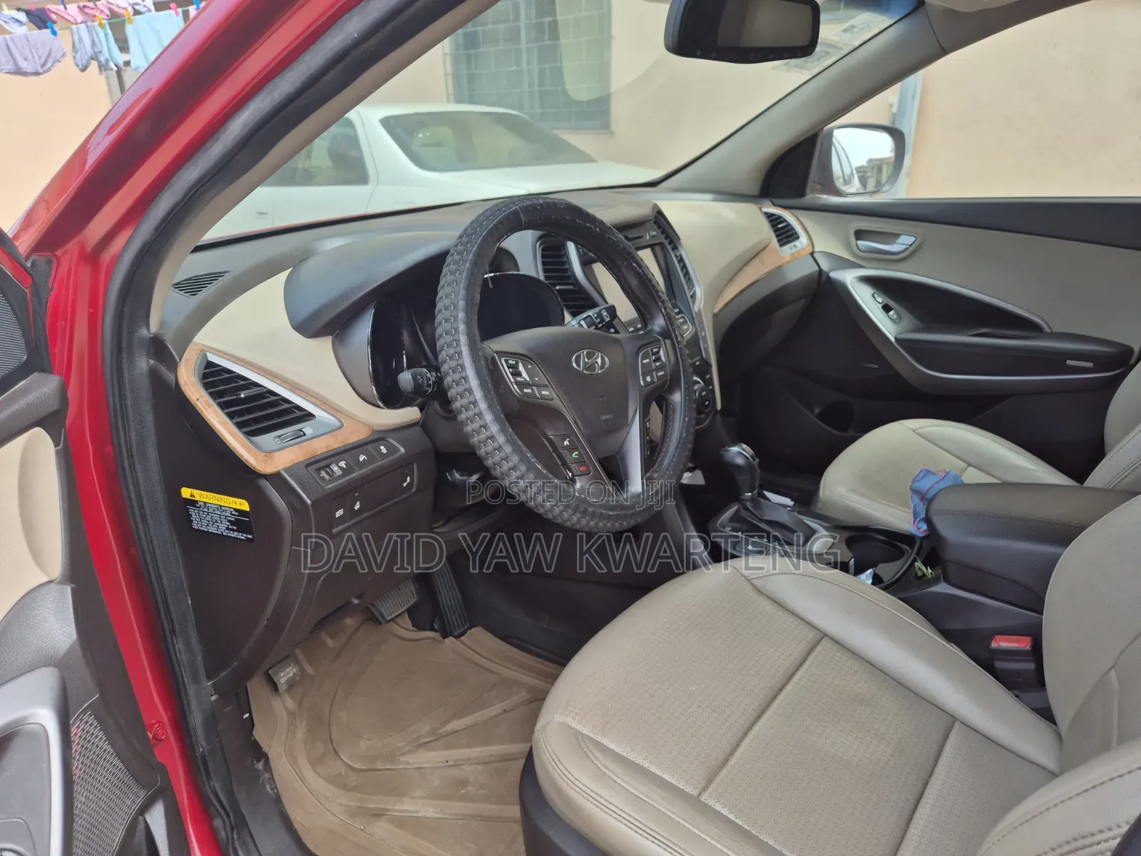 Hyundai Santa Fe 2016 Burgundy