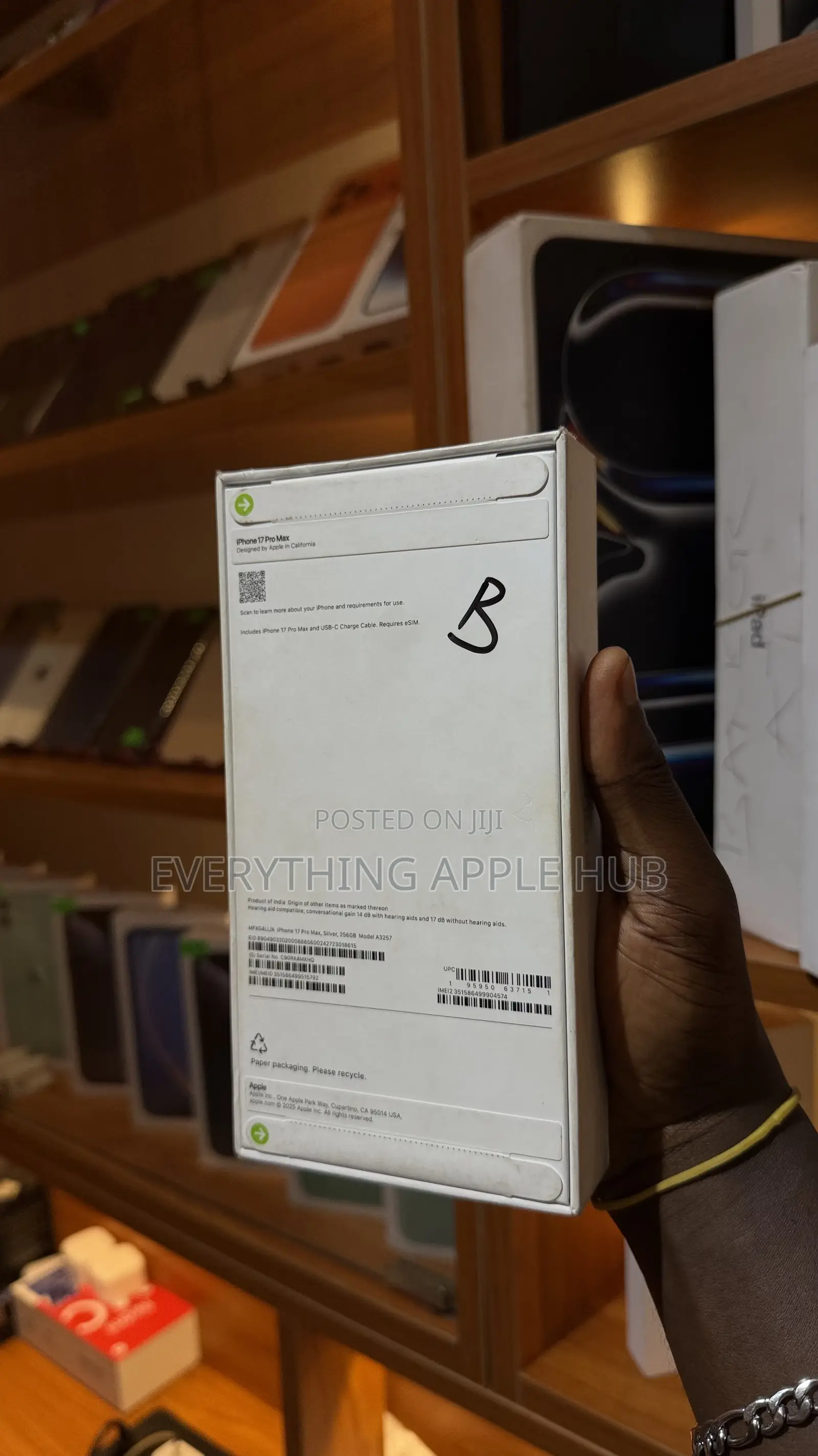 New Apple iPhone 17 Pro Max 256 GB Silver