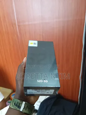 New Samsung Galaxy S20+ 5G 128 GB Black