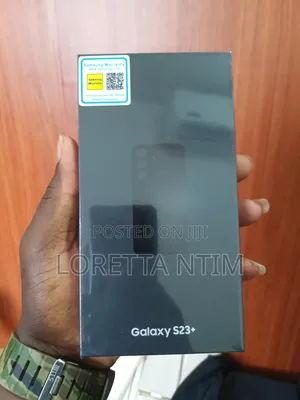 New Samsung Galaxy S23+ 256 GB Black