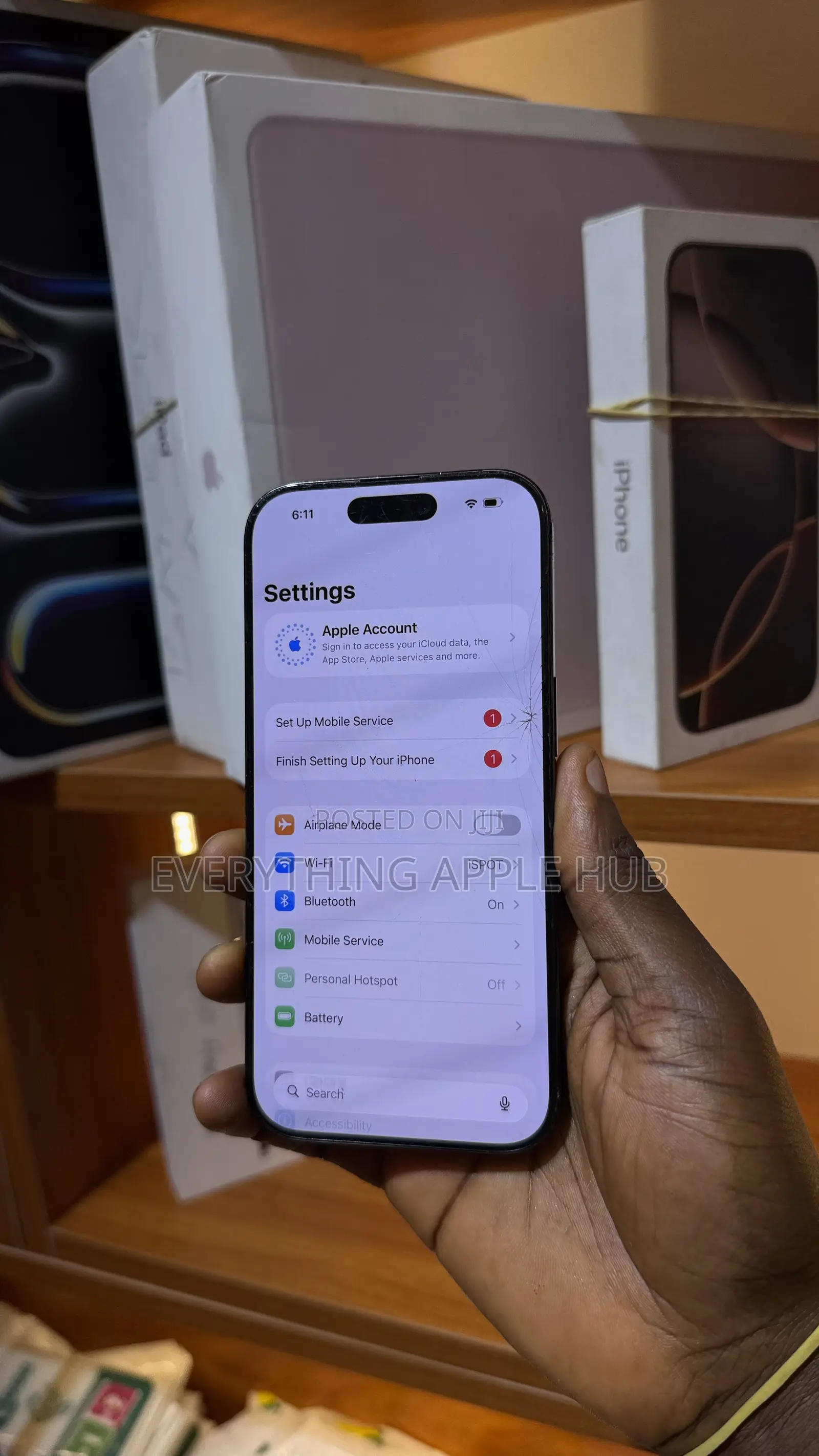 Apple iPhone 16 Pro 128 GB Black