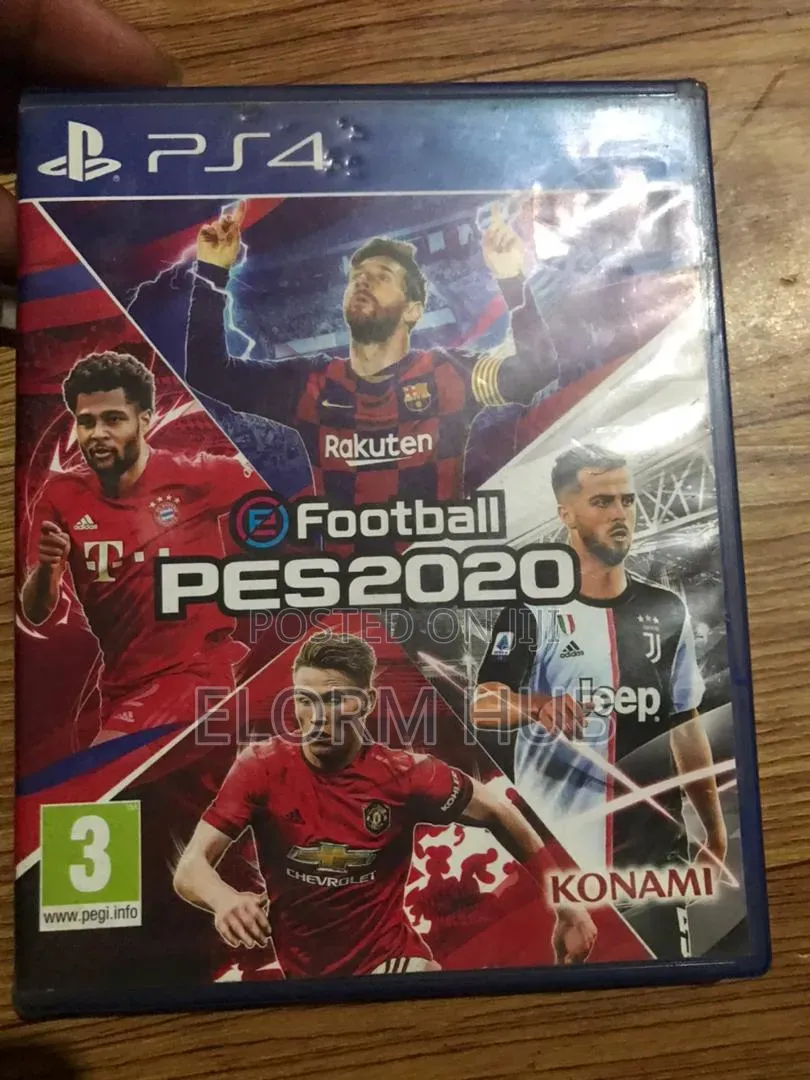 Pes 20 Cd for PS4 and PS5