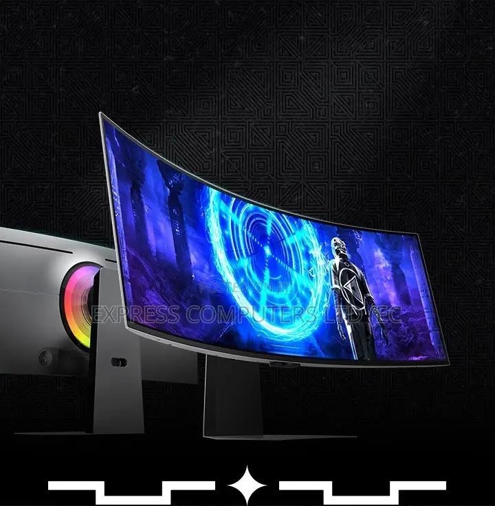 SAMSUNG 49-Inch Odyssey G9 QD-OLED Curved Gaming Monitor, REFRESH 240H