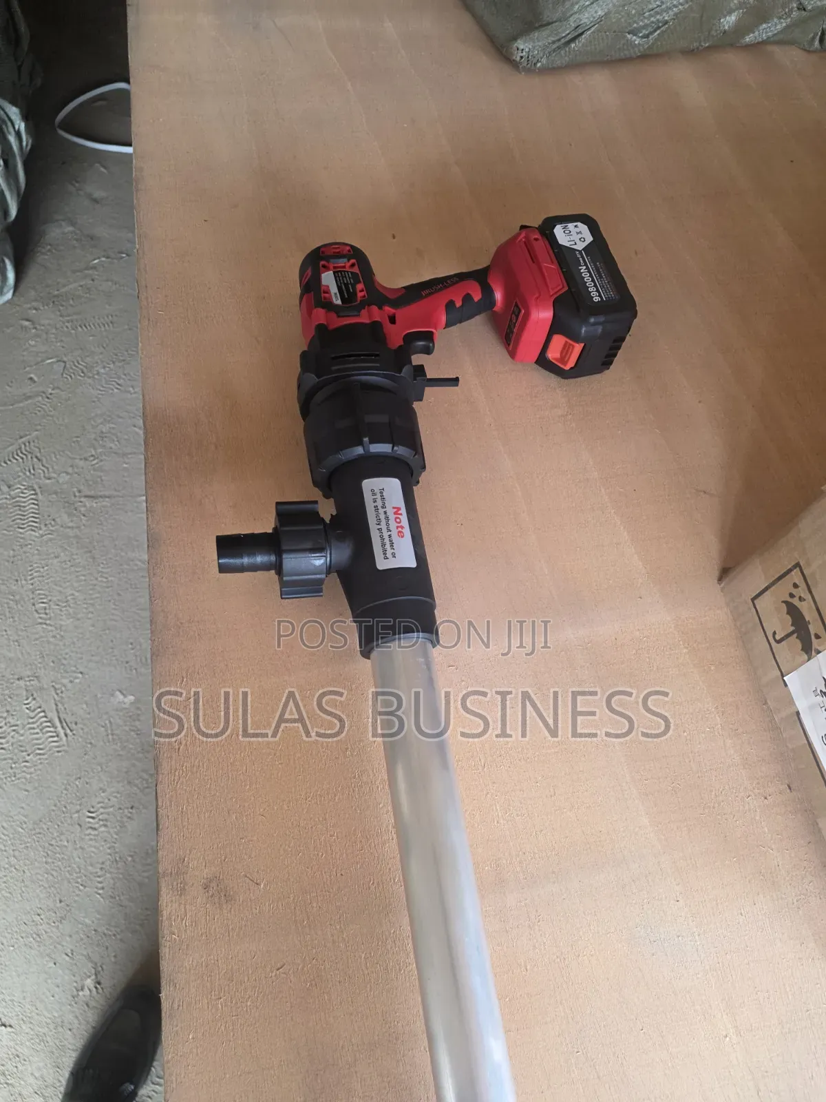 Cordless Electric Drum Fuel Pump