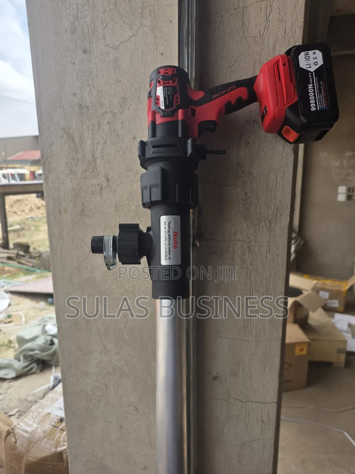 Cordless Electric Drum Fuel Pump