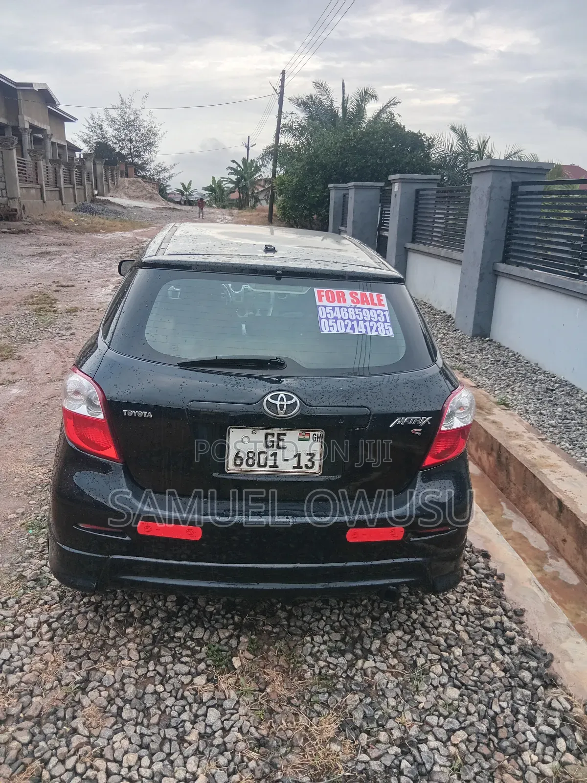 Toyota Matrix Hatchback FWD (1.8L 4cyl 5M) 2008 Black