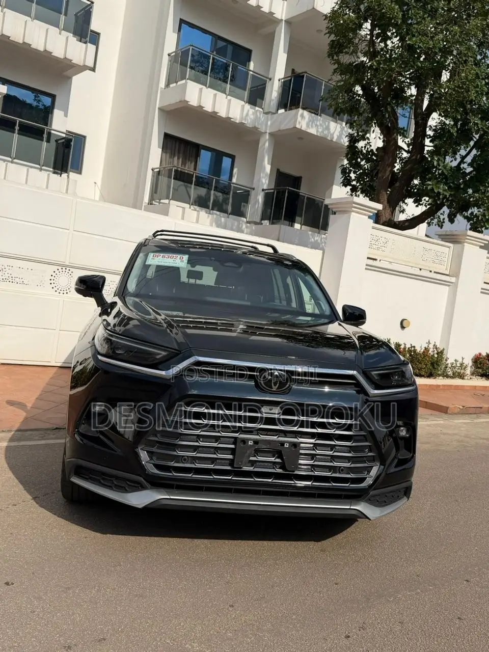 Toyota Highlander Platinum 2025 Black