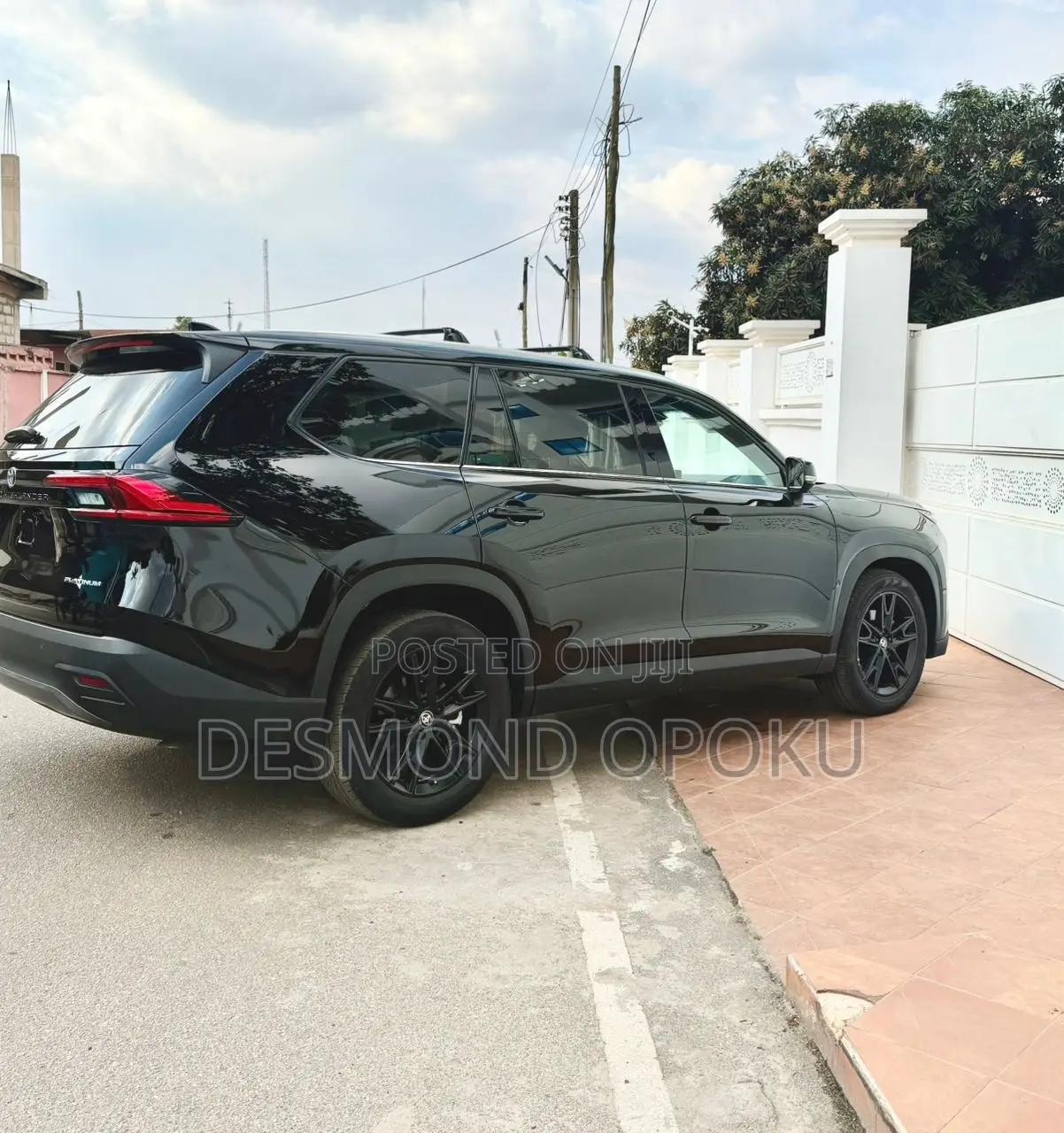 Toyota Highlander Platinum 2025 Black