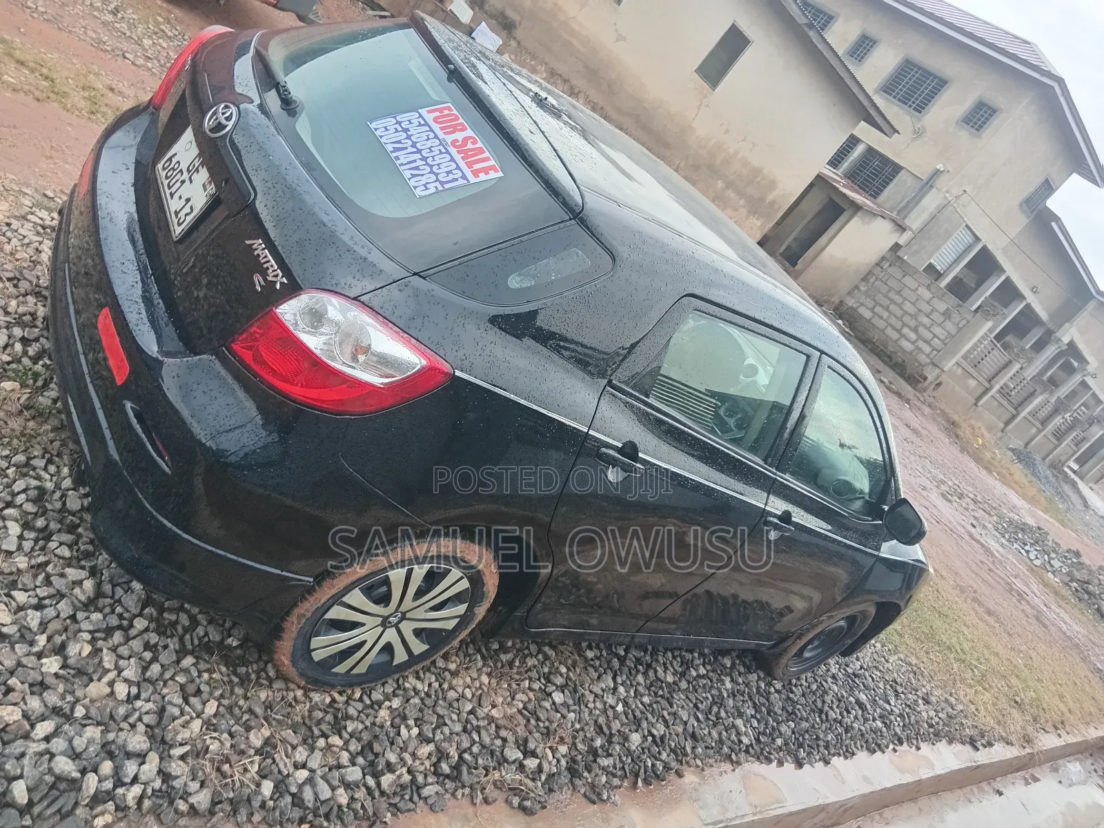 Toyota Matrix Hatchback FWD (1.8L 4cyl 5M) 2008 Black