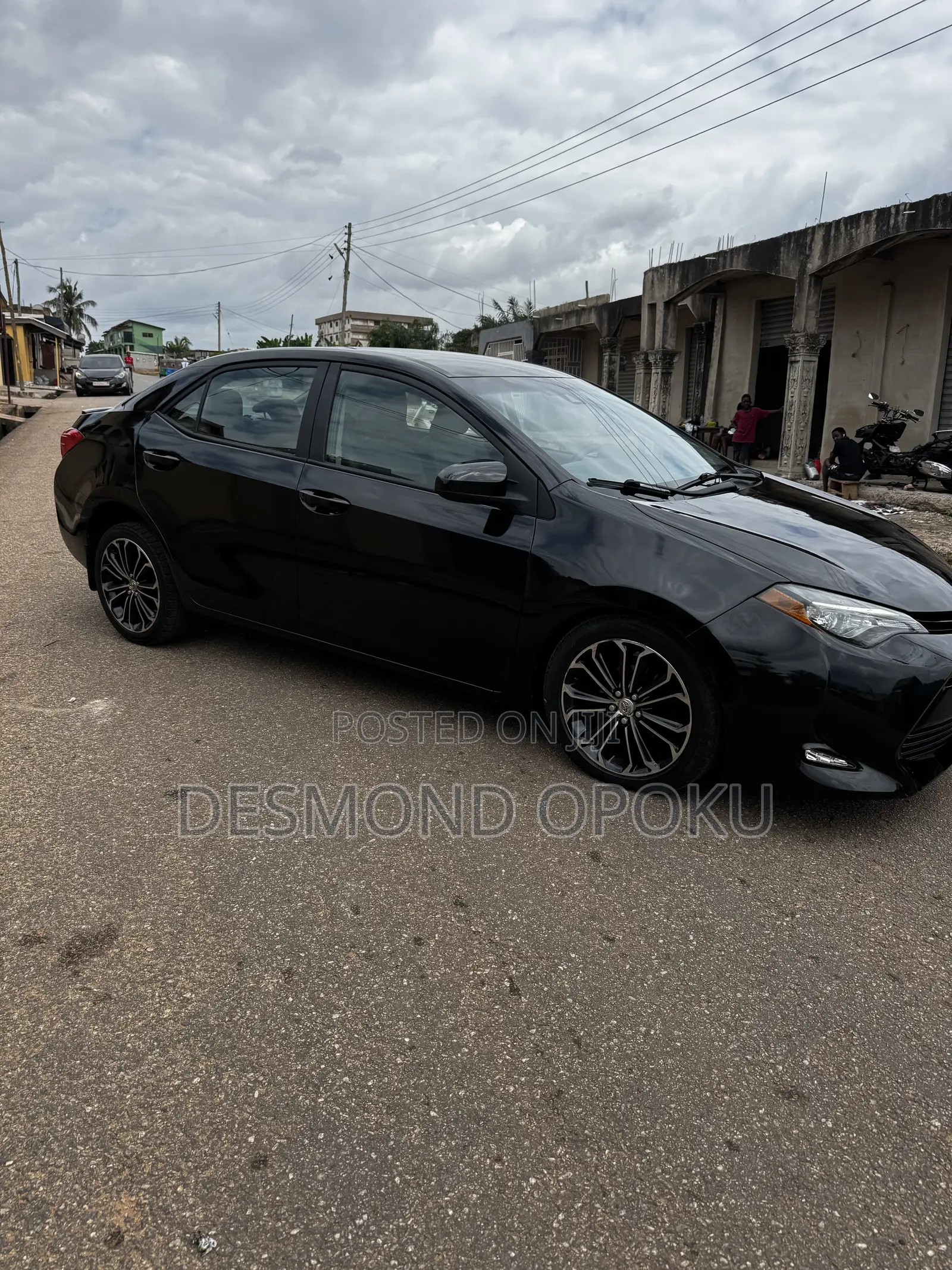 Toyota Corolla L 4dr Sedan (1.8L 4cyl CVT) 2017 Black