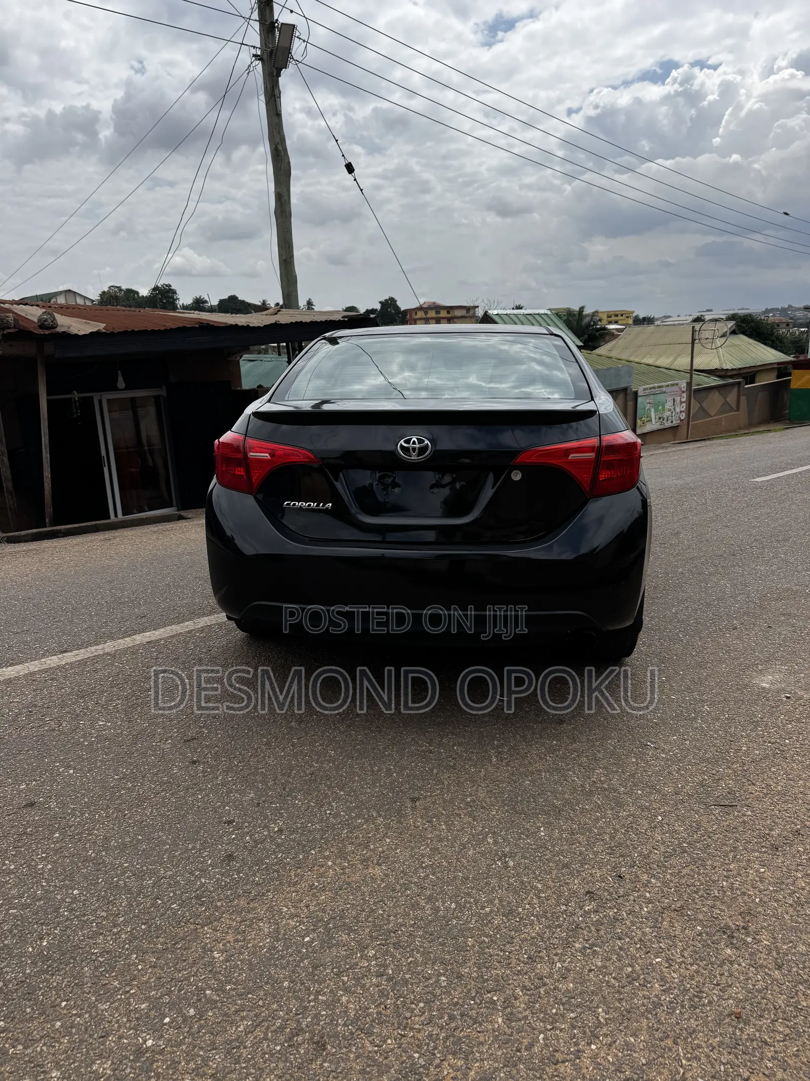 Toyota Corolla L 4dr Sedan (1.8L 4cyl CVT) 2017 Black
