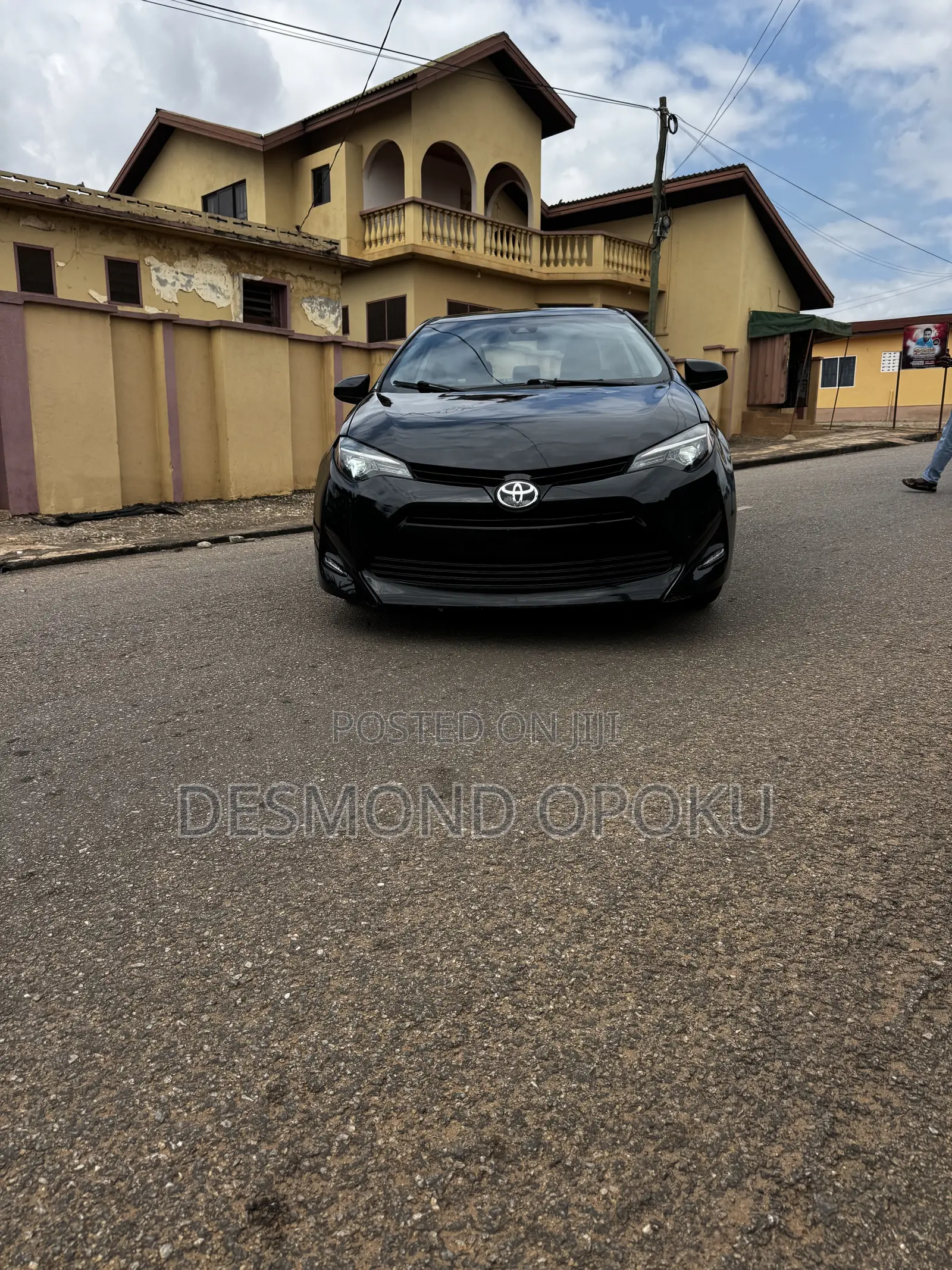 Toyota Corolla L 4dr Sedan (1.8L 4cyl CVT) 2017 Black