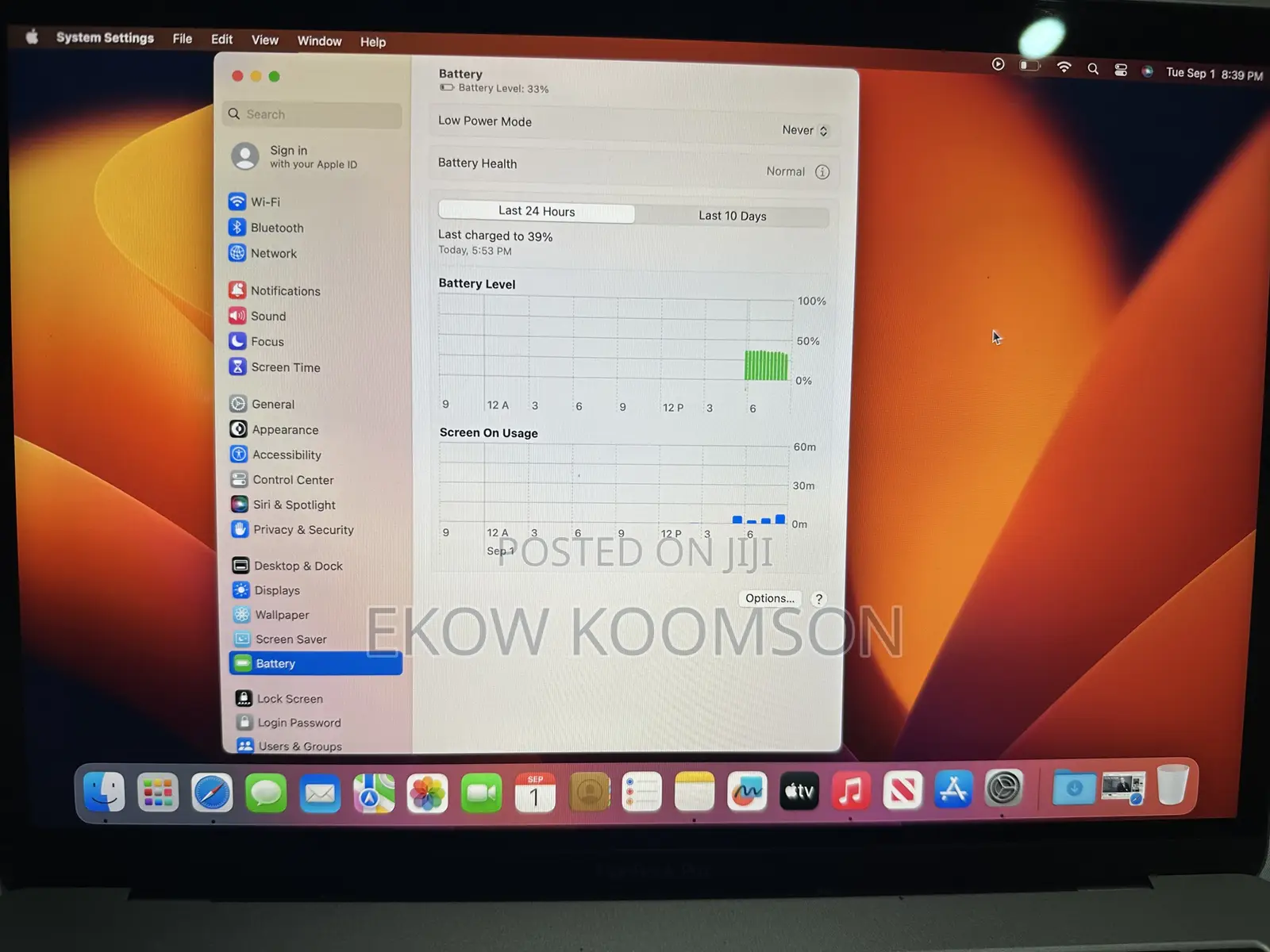 Laptop Apple MacBook Pro 2017 8GB Intel Core i5 SSD 128GB