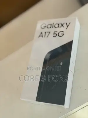 New Samsung Galaxy A17 5G 256 GB Black