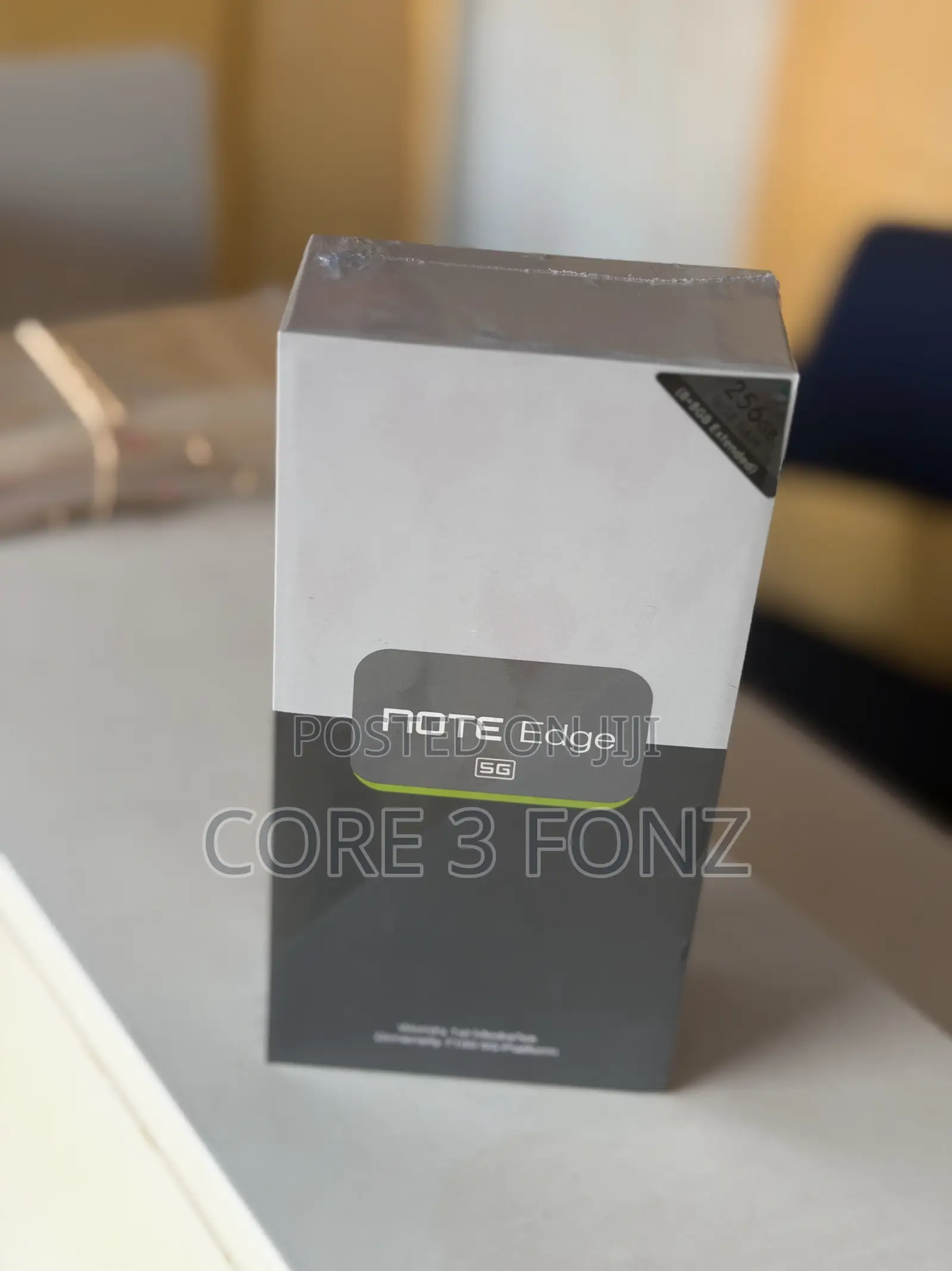 New Infinix Note Edge 256 GB Black