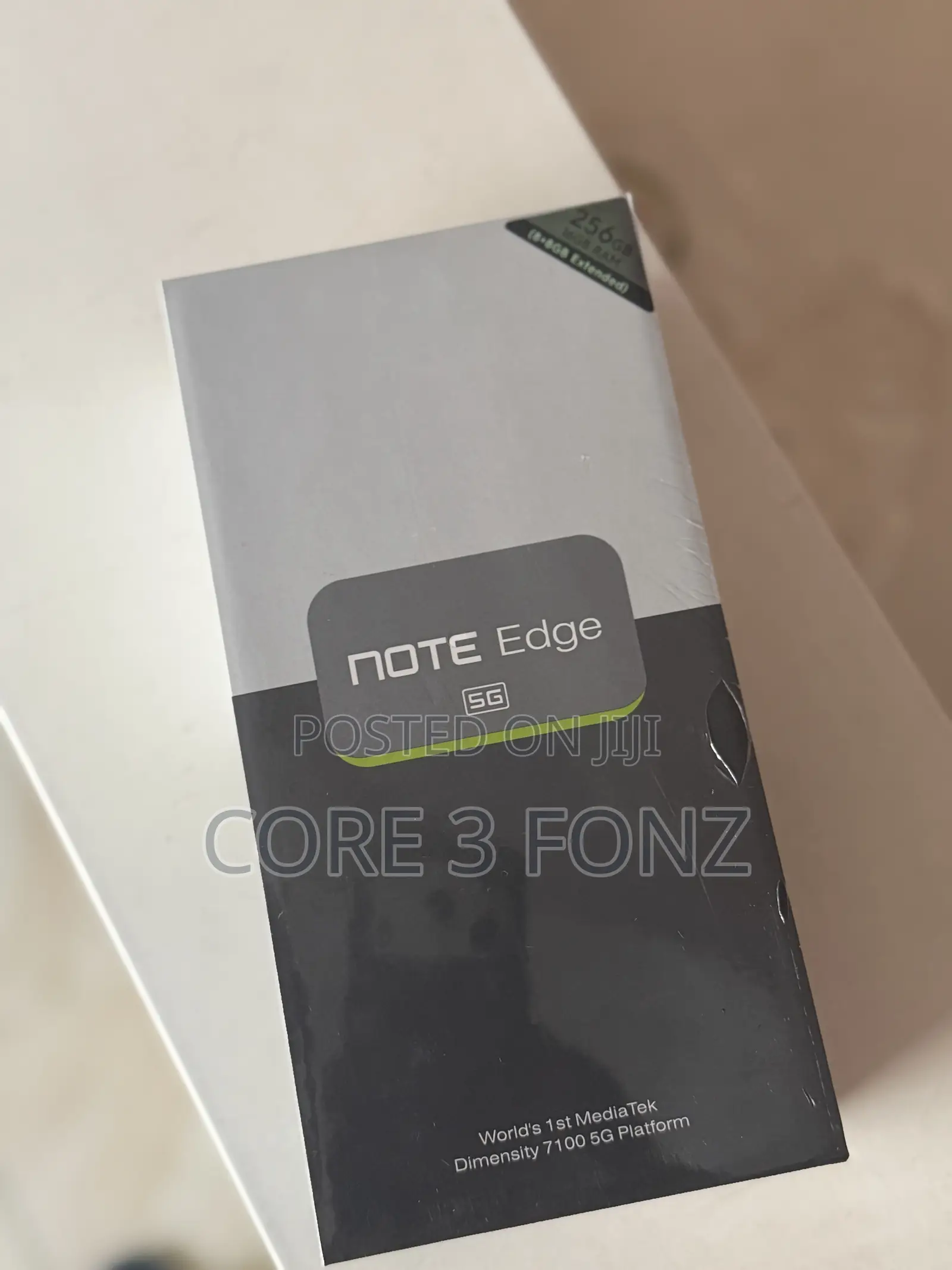 New Infinix Note Edge 256 GB Black