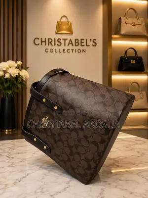 Coach Monogram Signature Tote Bag – Premium Handbag
