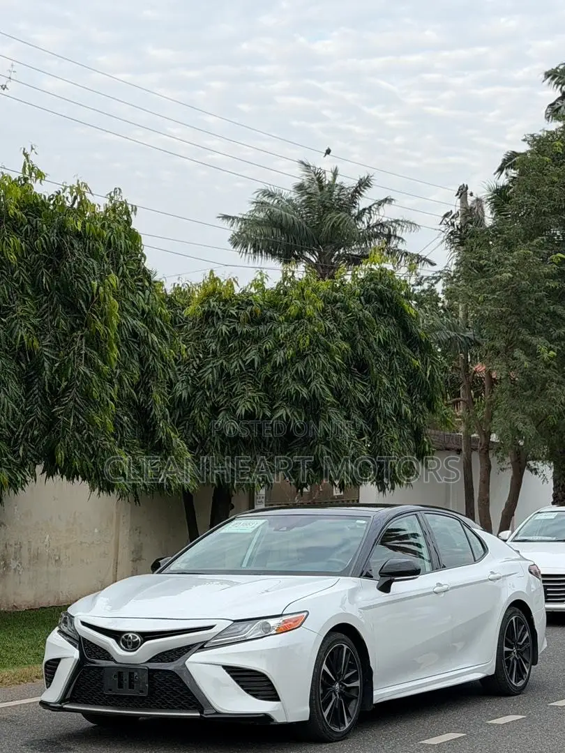 Toyota Camry XLE (2.5L 4cyl 8A) 2019 White