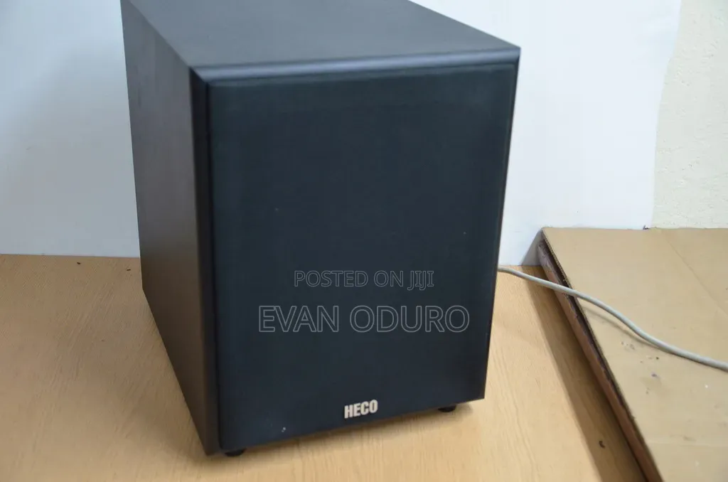 Powerful German Brand Heco Sub Woof Quality Bass Immersive Sound