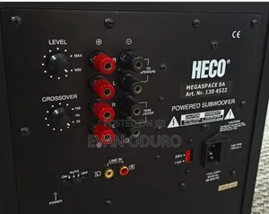 Powerful German Brand Heco Sub Woof Quality Bass Immersive Sound