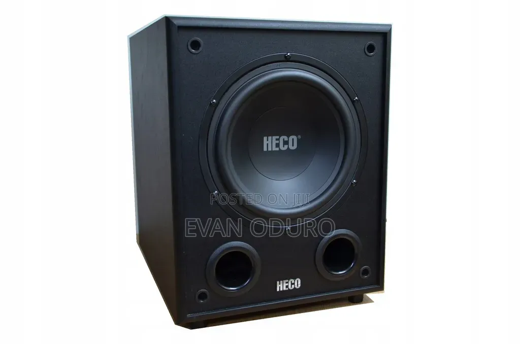 Powerful German Brand Heco Sub Woof Quality Bass Immersive Sound