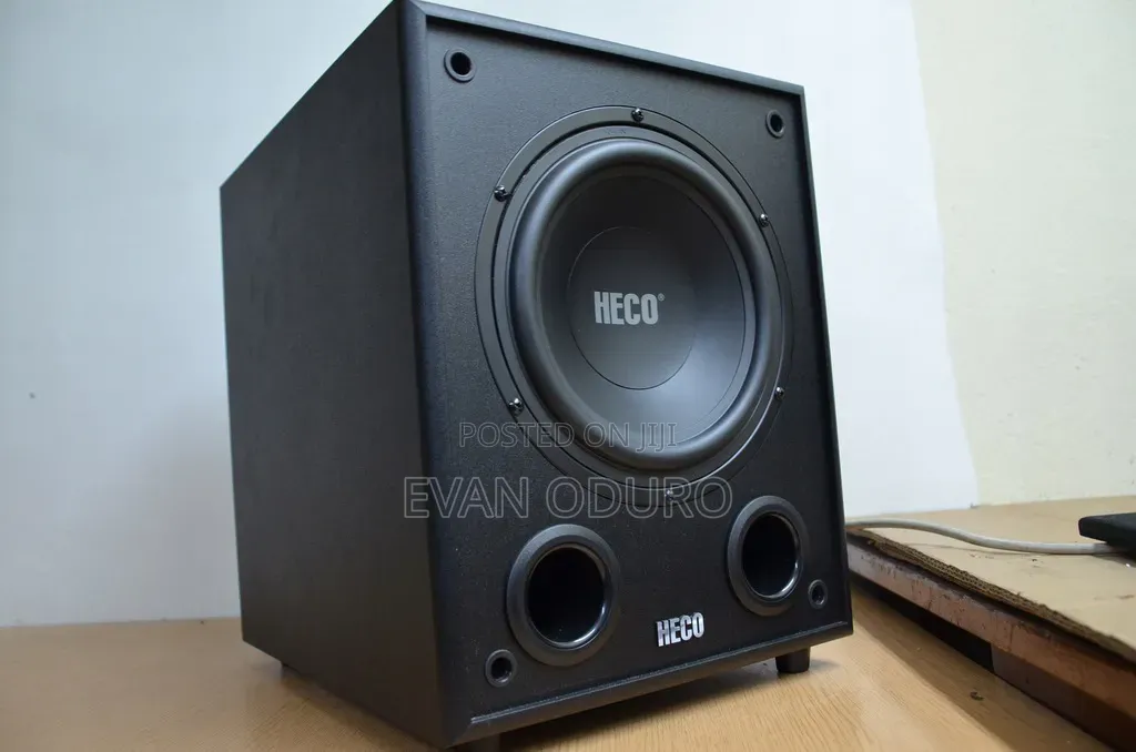 Powerful German Brand Heco Sub Woof Quality Bass Immersive Sound