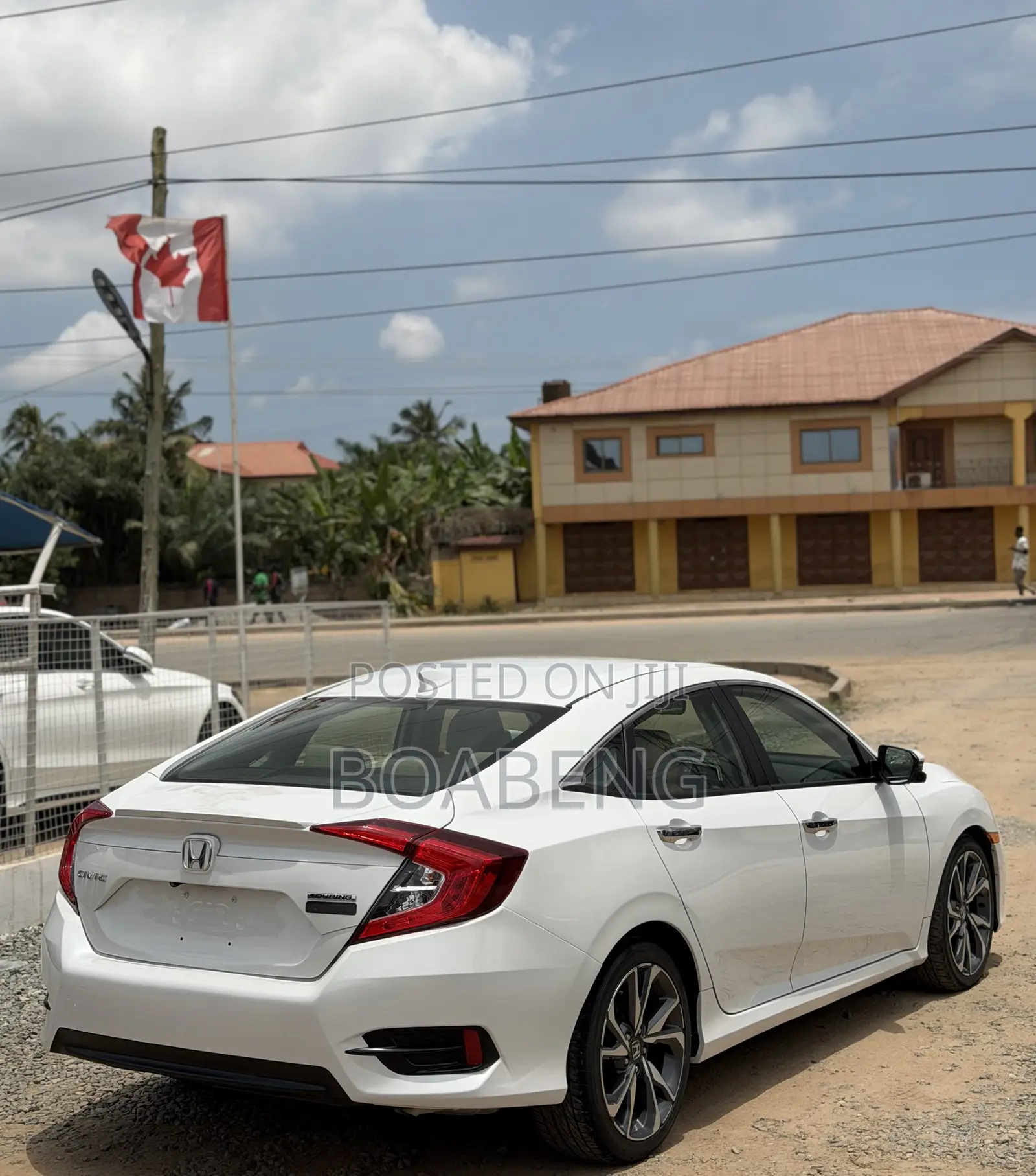 Honda Civic Touring Sedan 2019 White