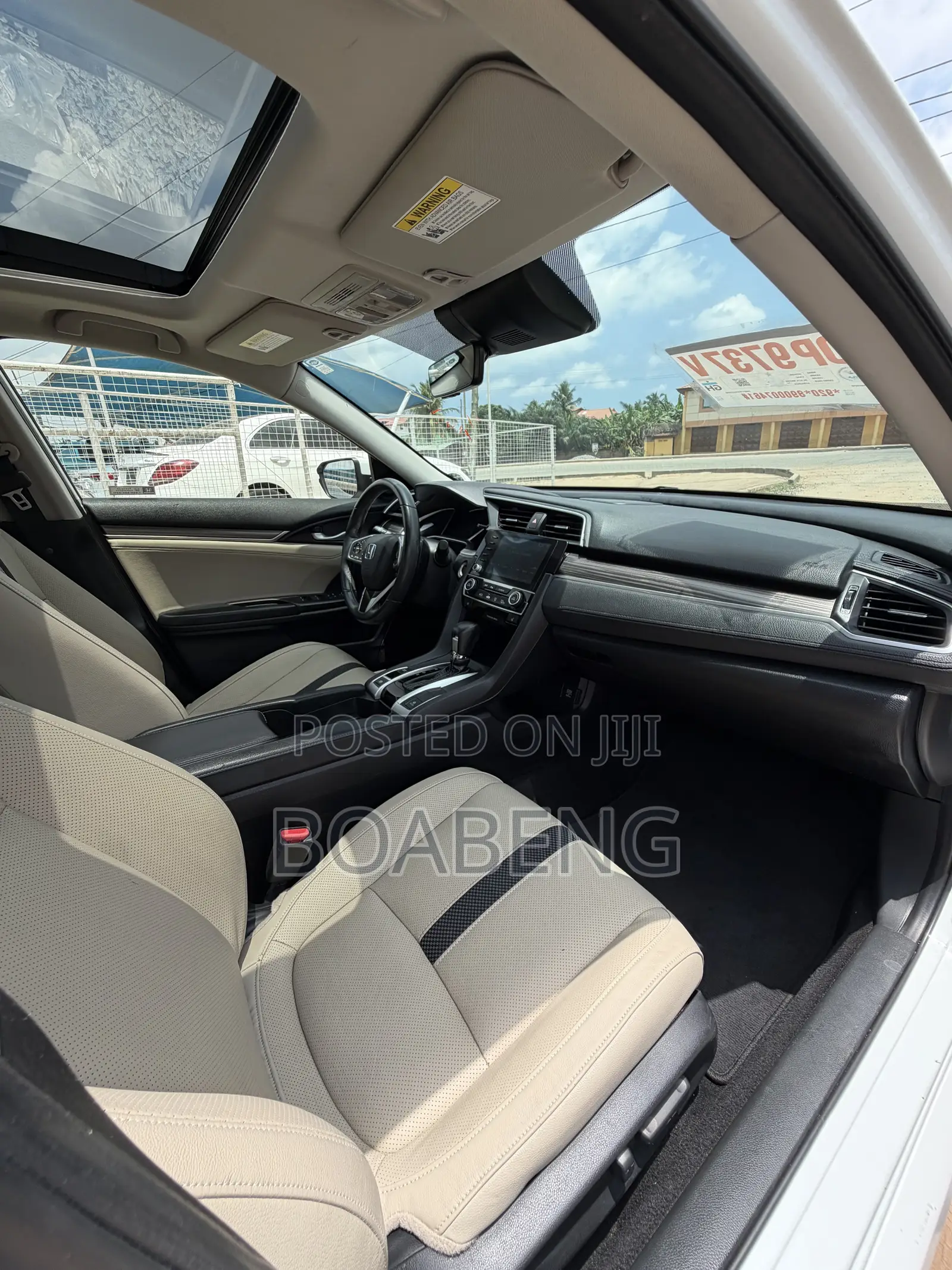 Honda Civic Touring Sedan 2019 White