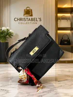 Herms Black Structured Handbag – New Ladies Handbag