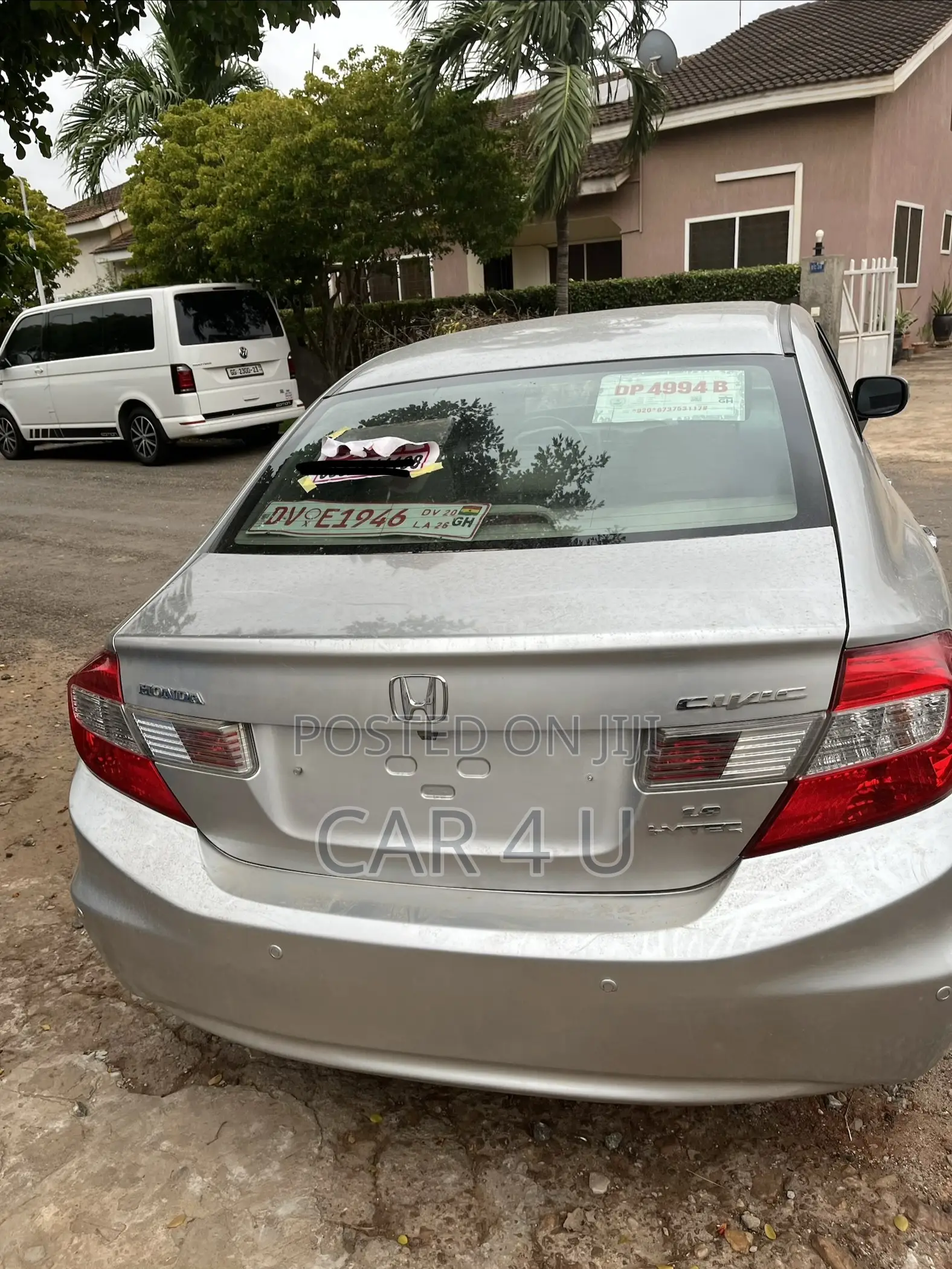 Honda Civic EX Sedan 2012 Silver