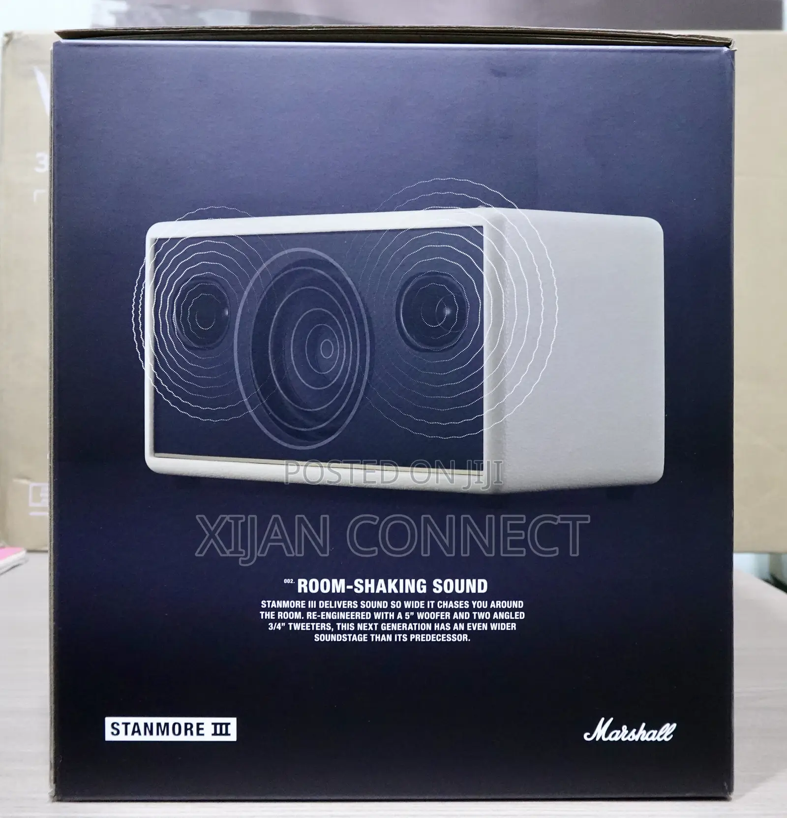 Marshall Stanmore III Bluetooth Home Speaker - Cream